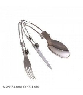 قاشق و چنگال استیل مدل K8003