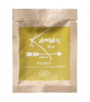 پروتئین بار بادام زمینی 35 گرمی کمان بار