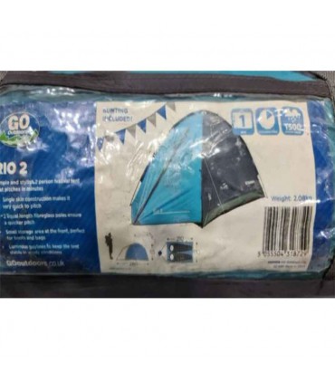 چادر کمپینگ دو نفره GO OUTDOOR مدل R102