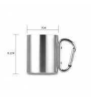 لیوان کارابین دار 300ML مدل LK-1061