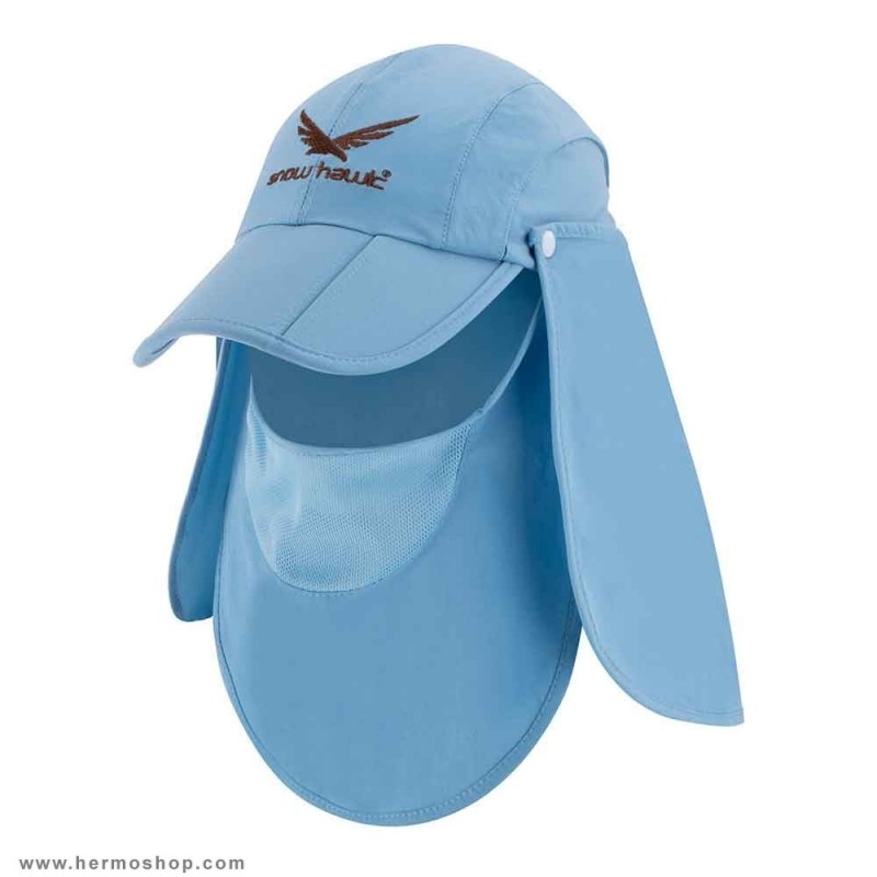 کلاه آفتابی سه تکه اسنوهاک مدل Neck-Protection S3