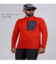 بلوز نيم زيپ مردانه هیمالیا مدل 0368