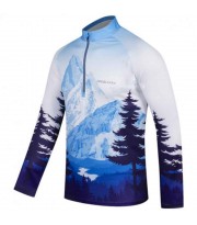 بلوز نيم زيپ هیمالیا مدل AFRA 0365