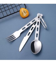 قاشق چنگال چاقو اسنوهاک مدل SN-S122