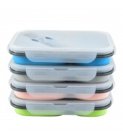 ظرف سیلیکونی تاشو دو قلو مدل LNH-9085