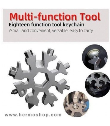 ابزار ۱۸ کاره Amenitee مدل Snowflake