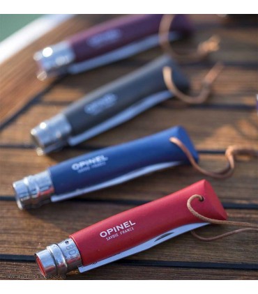 چاقو اوپینل استیل رنگی مدل OPINEL N08