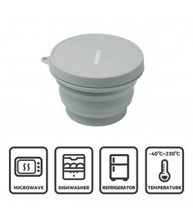 ظرف تاشو سیلیکونی 500ML فایرمپل مدل COLLAPSIBLE BOWL