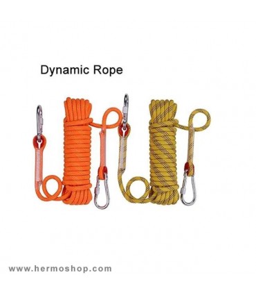 طناب کوهنوردی دو سر کارابین دار مدل 12MM