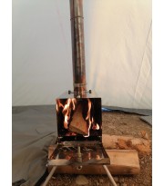 بخاری هیزمی زیبو مدل Bushcraft