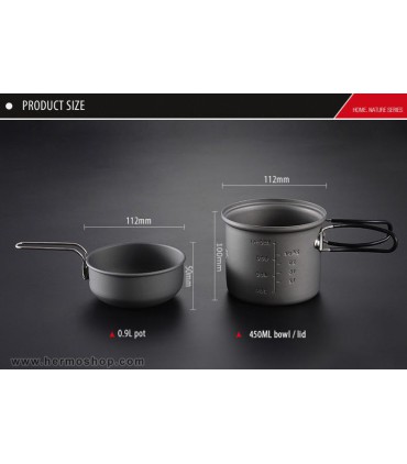 ست پخت و پز7 تکه 1 تا 2 نفره آلوکس مدل Alocs CW-C01
