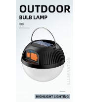 چراغ چادر و کمپینگ شارژی خورشیدی مدل 5815