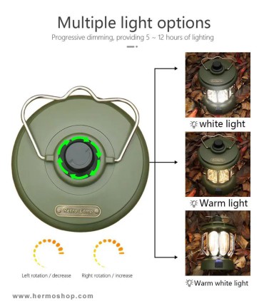 چراغ روشنایی Retro Lamp مدل RL2000