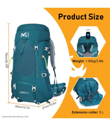 کوله پشتی Millet مدل Ubic Pro 60+5L