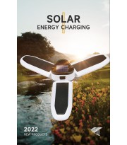 چراغ کمپینگ 5 حالته شارژی خورشیدی مدل MX2000