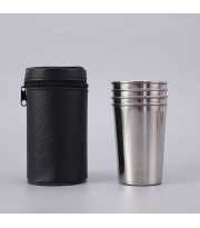ست لیوان 4 عددی استیل مدل SL-4444