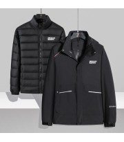 کاپشن دوپوش پر زنانه بلک دیر مدل 6966