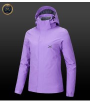 کاپشن دوپوش پر زنانه اسنوهاک مدل 9132