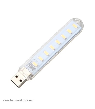 چراغ 8 لامپ USB مدل US-1558