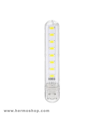 چراغ 8 لامپ USB مدل US-1558