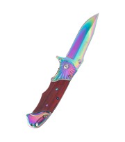 چاقو برونینگ مدل FA29 تیغه هفت رنگ