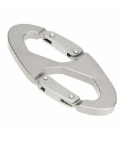 کارابین ساده تزئینی دو دهانه Not For Climbing Carabiner