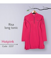 تونیک نیم زیپ زنانه ریسا مدل 3237