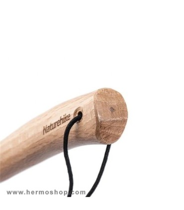 چکش کمپینگ نیچرهایک مدل Solid Wood Handle Camping Hammer NH20PJ083