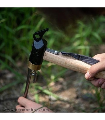 چکش کمپینگ نیچرهایک مدل Solid Wood Handle Camping Hammer NH20PJ083