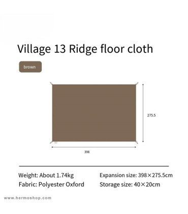 زیرانداز چادر نیچرهایک مدل CNH22ZP004 VILLAGE 13