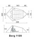 چادر دو نفره کوهنوردی Berg مدل 1109