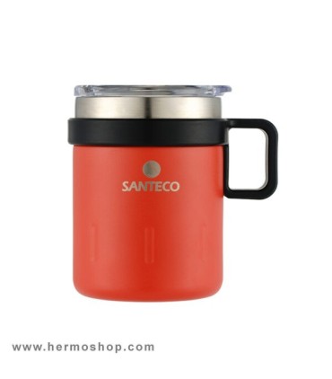 ماگ دوجداره 350ML سانتکو مدل KEMI