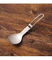 قاشق و چنگال تیتانیومی فایرمپل مدل FMT-T61