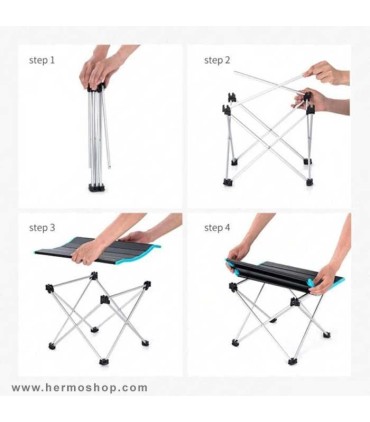 میز آلومینیومی نیچرهایک مدل NH19Z008-Z