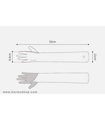 دستکش ساق دار نیچرهایک مدل NH21FS001