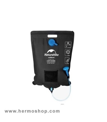 دوش سفری خورشیدی نیچرهایک 20L مدل NH21SJ032
