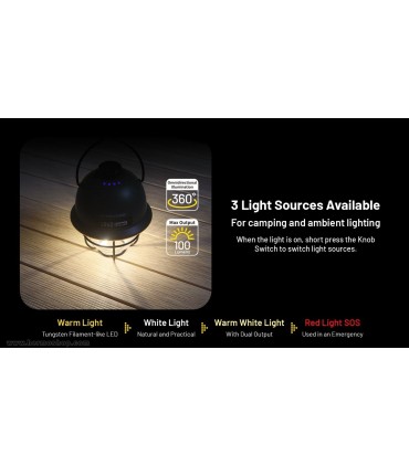 فانوس کمپینگ نایتکر LR40