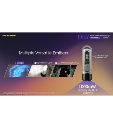 چراغ قوه نایتکر مدل TIKI UV