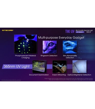چراغ قوه نایتکر مدل TIKI UV