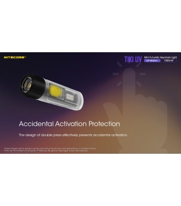 چراغ قوه نایتکر مدل TIKI UV