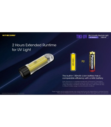 چراغ قوه نایتکر مدل TIKI UV