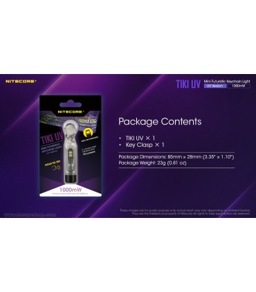 چراغ قوه نایتکر مدل TIKI UV
