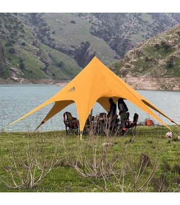 سایبان ستاره ای کمپینگ استارتنت دیلور سایز متوسط قطر 10 متری