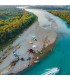 سایبان ستاره ای کمپینگ استارتنت دیلور سایز متوسط قطر 10 متری