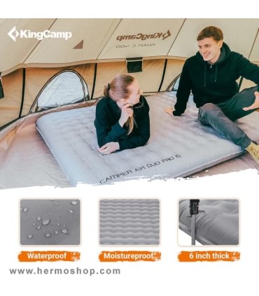 زیرانداز بادی دو نفره کینگ کمپ مدل King Airbed Double KM2209
