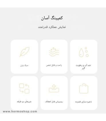 زیرانداز کیسه خواب نیچرهایک مدل CNK2300DZ013