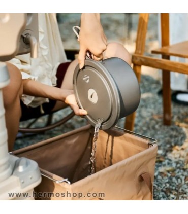 ست ظروف آلومینیومی 2-3 نفره نیچرهایک مدل CNH22CJ002