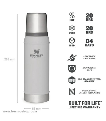 فلاسک سری Classic استنلی 750ml مدل Classic Bottle