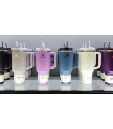ماگ فلاسک نی دار استنلی 1.18L مدل Quencher H2.O Tumbler