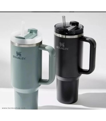 ماگ فلاسک نی دار استنلی 1.18L مدل Quencher H2.O Tumbler